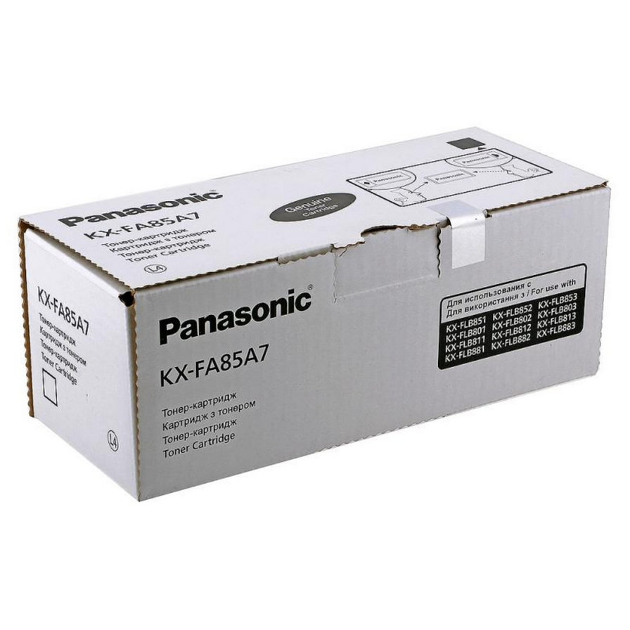 Картриджи для принтеров panasonic купить. Картридж Panasonic KX-fa54a7. KX-fa85a картридж. Panasonic KX-flb883. Картридж Orink Panasonic KX-fa83.